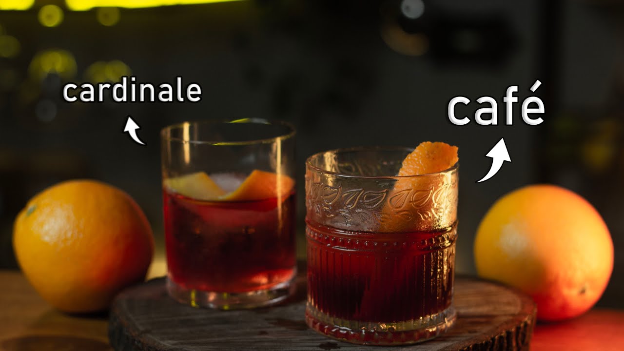 2 VERSÕES de Negroni diferentes do clássico | (NÍVEL FÁCIL)