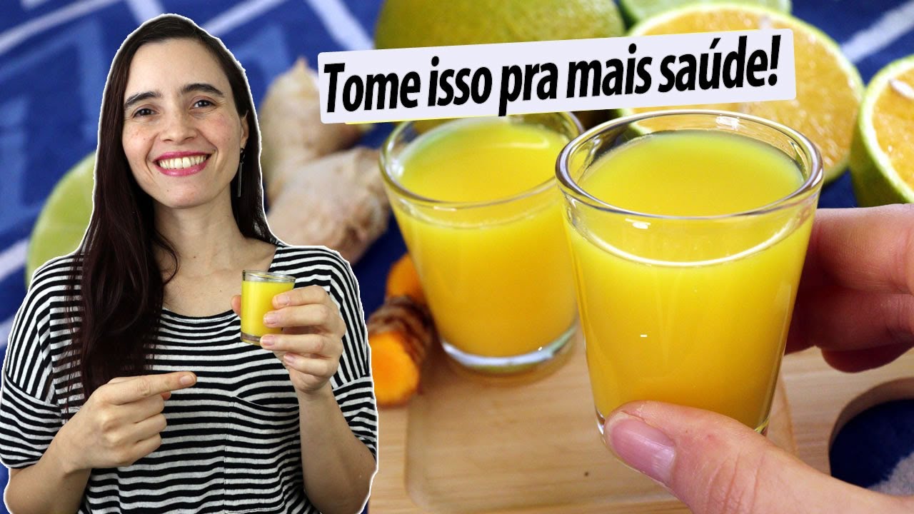 A melhor bebida para sua saúde e imunidade!  Beba todas as manhãs e veja como é prático!