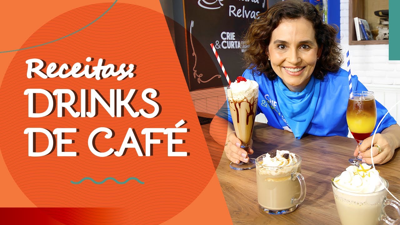 DRINKS E COQUETÉIS DE CAFÉ: Receitas com solúvel