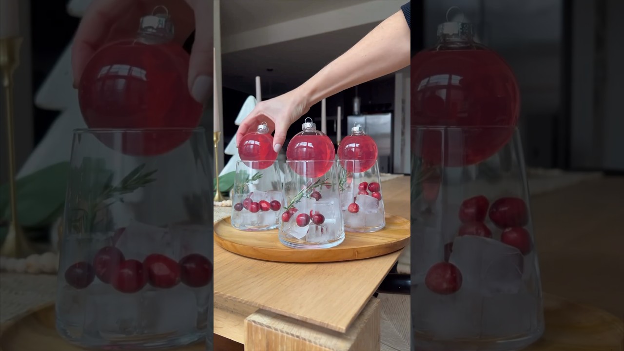 Lindos Drinks inspirados no Natal 🎅🏼🎄#natal #christmas #drink #bebidas