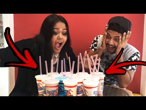 EXPERIMENTANDO MILK SHAKES! (SABORES ESTRANHOS)