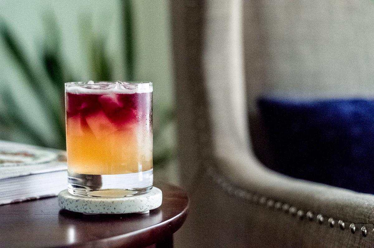 Coquetel New York Sour