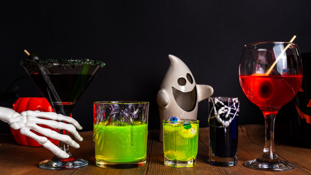 5 coqueteis halloween