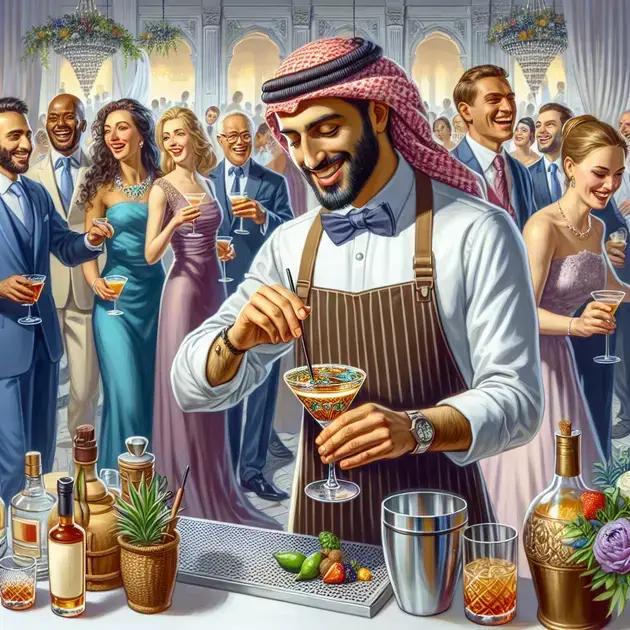 Barman para casamentos e coquetéis exóticos: surpreenda seus convidados