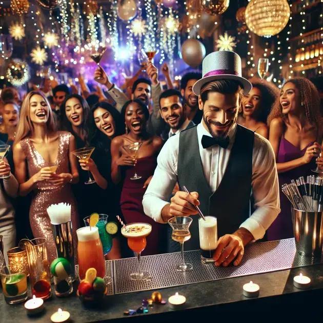 Barman para réveillon em são paulo: torne a sua festa inesquecível