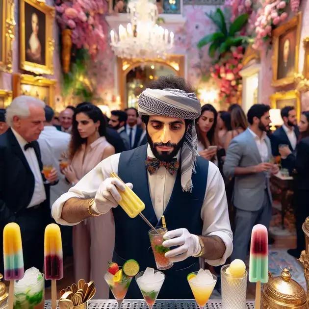Bartender para eventos com caipirinhas com picolés: uma tendência irresistível