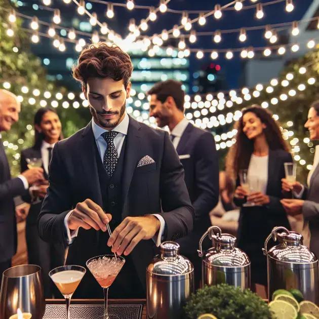 Bartender para eventos corproativos ao ar livre em São Paulo: descubra excelência