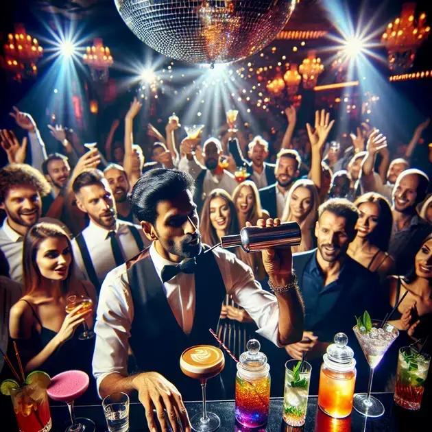Bartender para festa com flair experience: inovação e estilo no seu evento