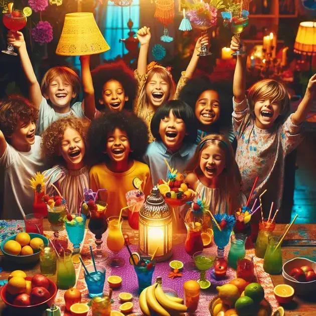 benefícios dos drinks lúdicos em festas infantis