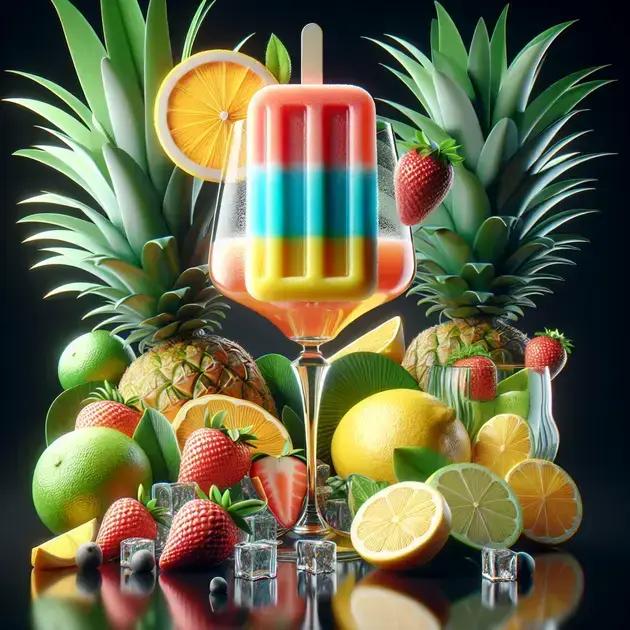 caipirinhas com picolés: inovação refrescante