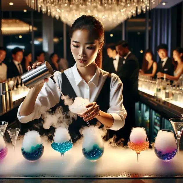 como a coquetelaria molecular transforma eventos