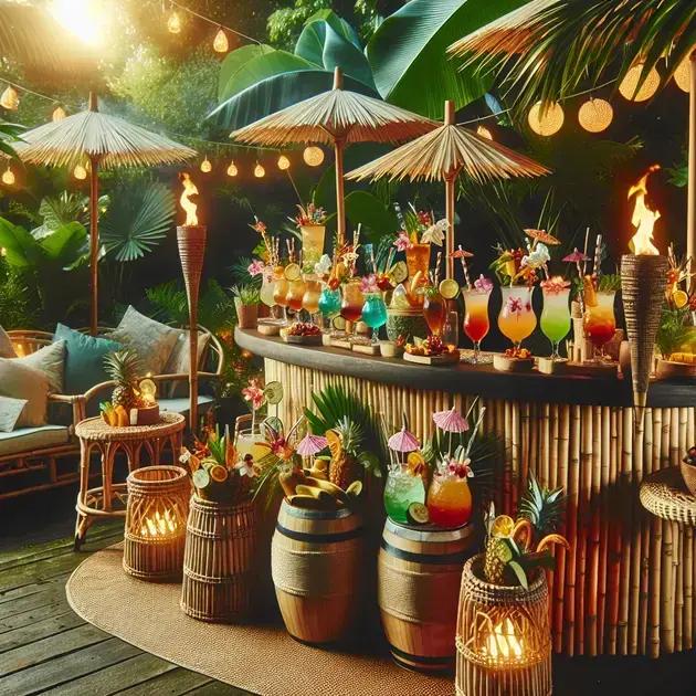 Como criar um bar tiki em sua próxima festa