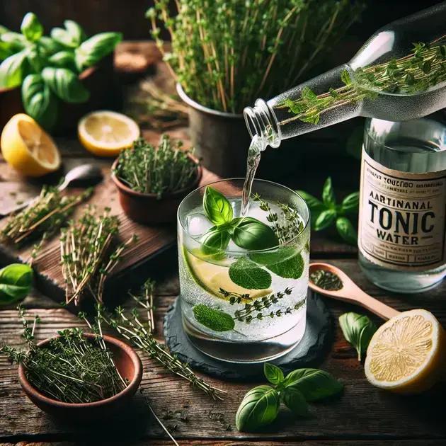 Drink surpreendente com infusão de ervas
