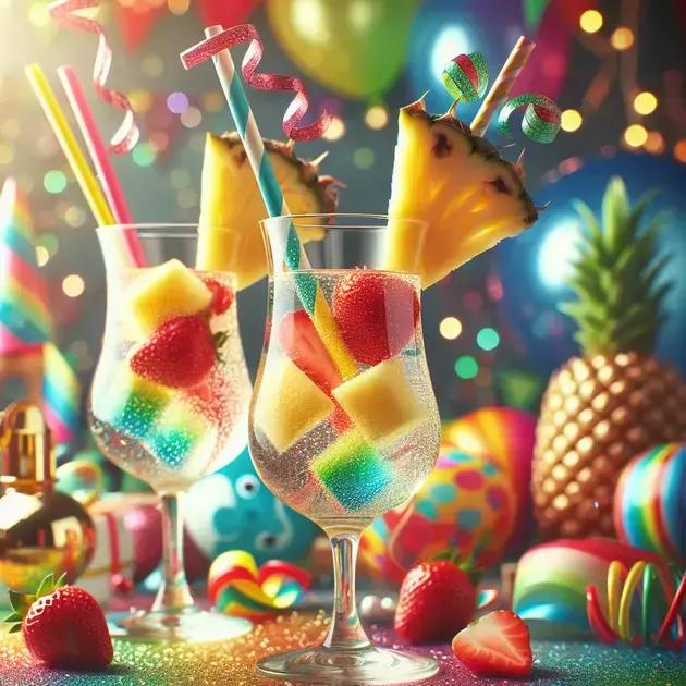 Barman para festa infantil com drinks sem álcool lúdicos 