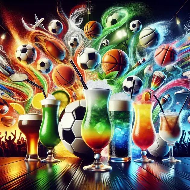 drinks personalizados para diferentes esportes