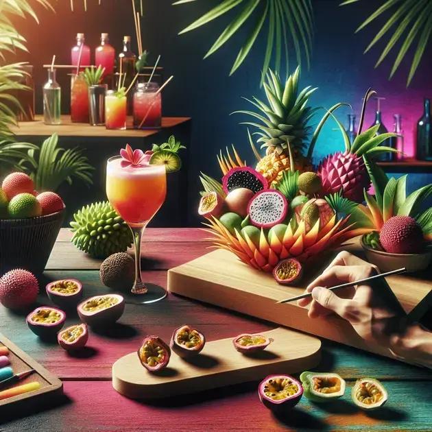 frutas exóticas: o segredo dos coquetéis vibrantes