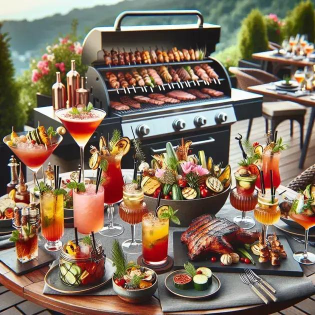 harmonização perfeita: churrasco e coquetéis