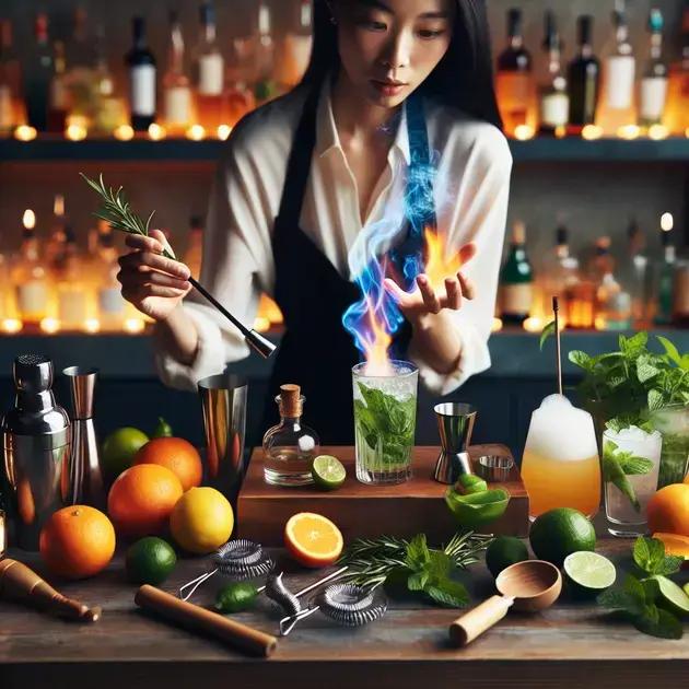 ingredientes e técnicas usadas nas oficinas
