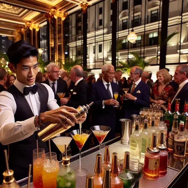 O papel do barman em eventos paulistanos