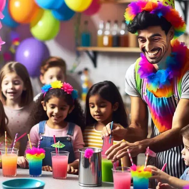 o que faz um barman em festas infantis?
