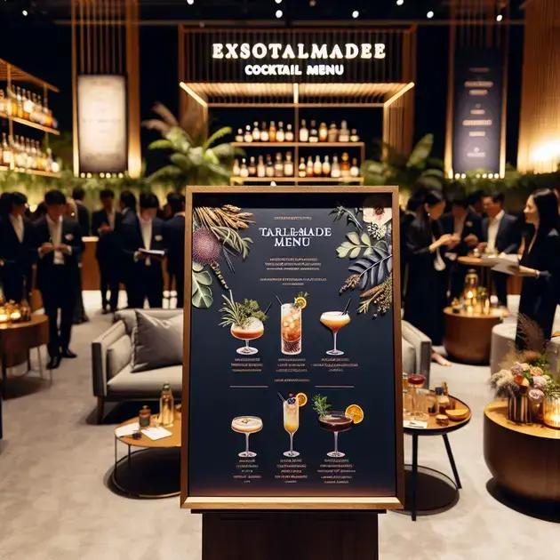 Personalização do cardápio para eventos