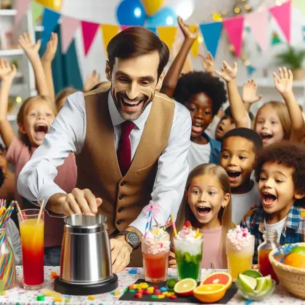 por que contratar um bartender para festas infantis