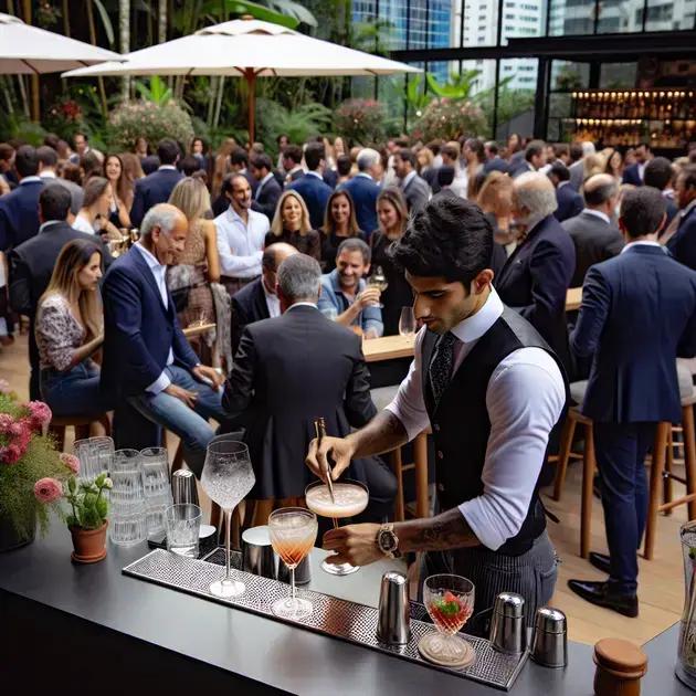 Por que escolher um bartender para seu evento ao ar livre bartender para eventos corporativos ao ar livre