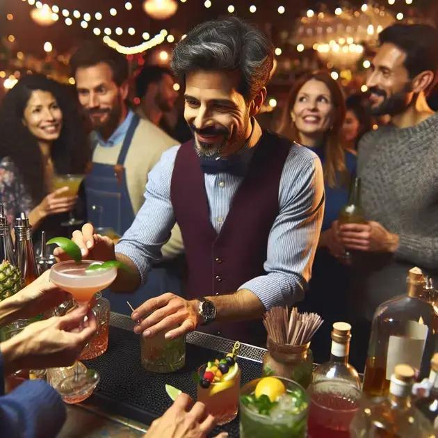 principais funções de um barman para festas