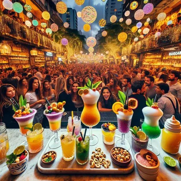 tendências de drinks em São Paulo para o réveillon