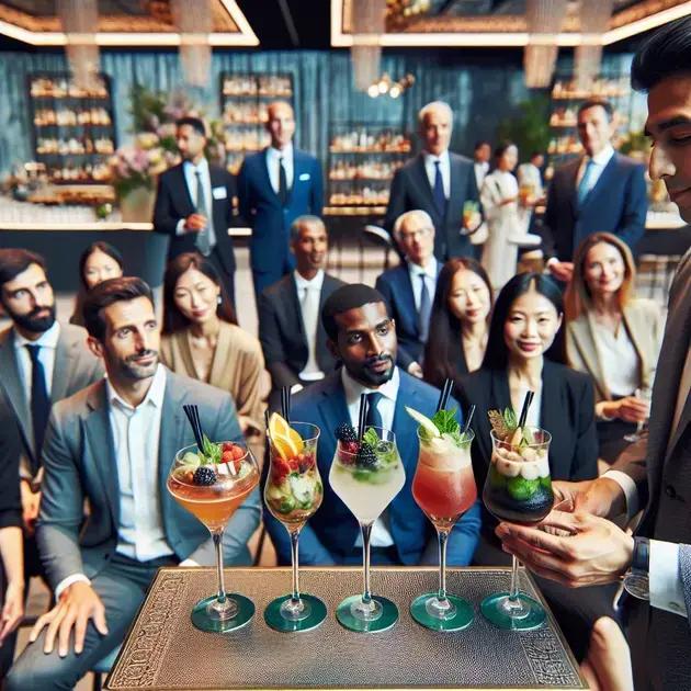 vantagens de mocktails em eventos corporativos