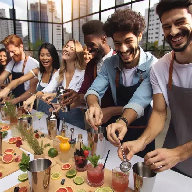 3 tipos de team building com coquetéis em São Paulo para unir equipes