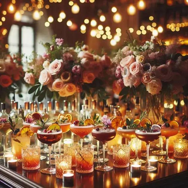 5 drinks suaves no bar para casamento: delícias que vão encantar seus convidados