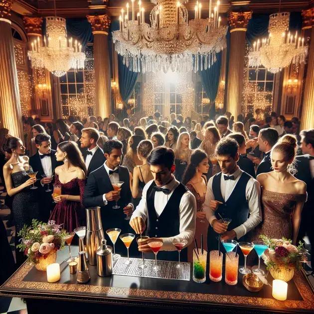 a importância de um barman profissional em festas de debutante