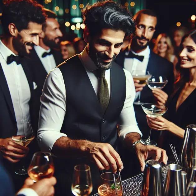 a importância de um barman profissional na sua festa