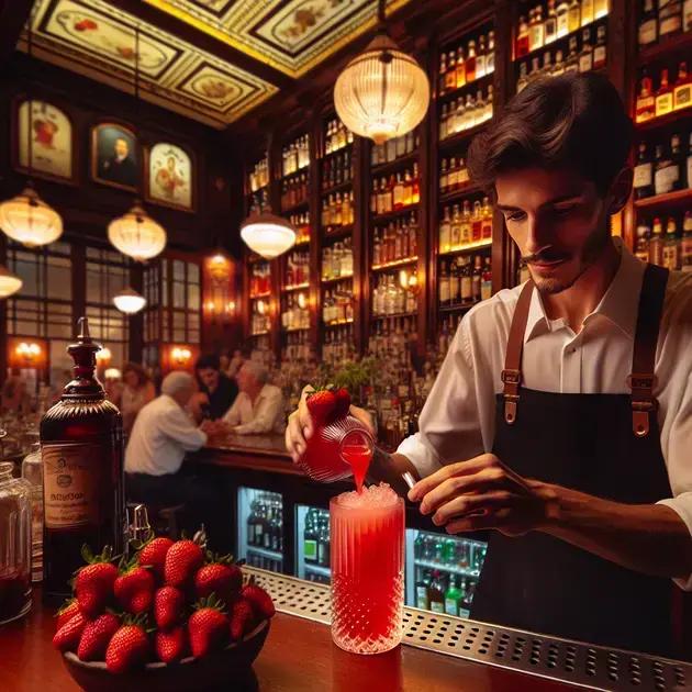 Barman de São Paulo ensina 3 drinks irresistíveis com morango