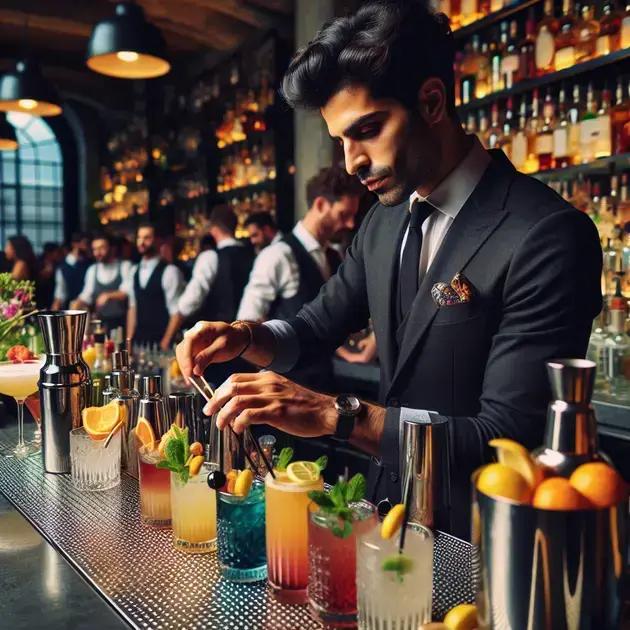 Barman para feiras ensina 3 coquetéis rápidos e deliciosos