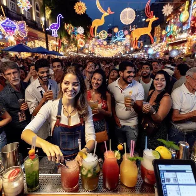 Barman para festa e drinks de rua: experiências imperdíveis