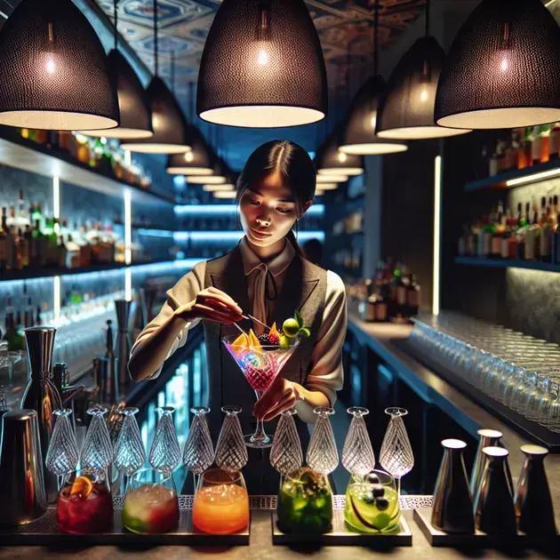 Bartenders ensinam coquetéis sem álcool fitness que são tendência