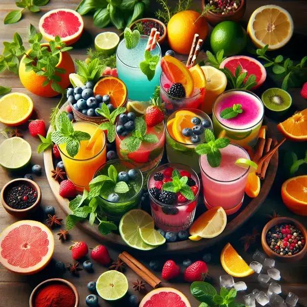 benefícios dos coquetéis fitness sem álcool