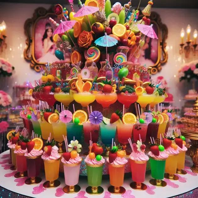 como escolher os drinks certos para a idade e perfil da debutante
