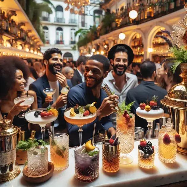 coquetéis clássicos e modernos para animar sua festa