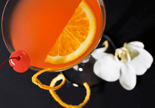 Barman para festas em São Paulo - Aperol Spritz imagem vista de cima