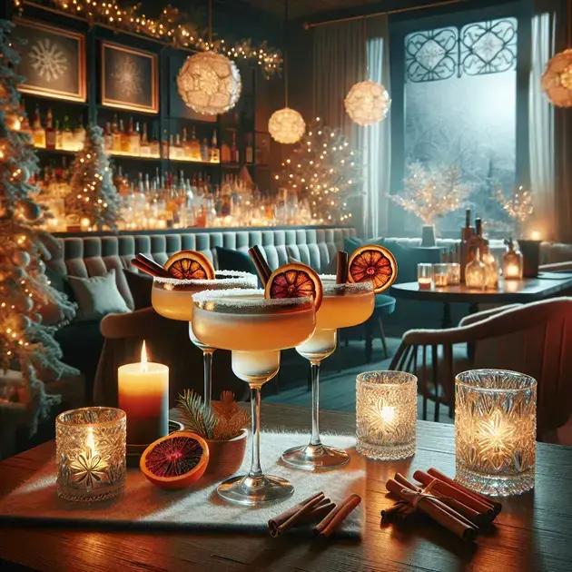 margaritas com o toque de inverno