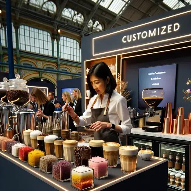 personalizando seu bar de café em eventos