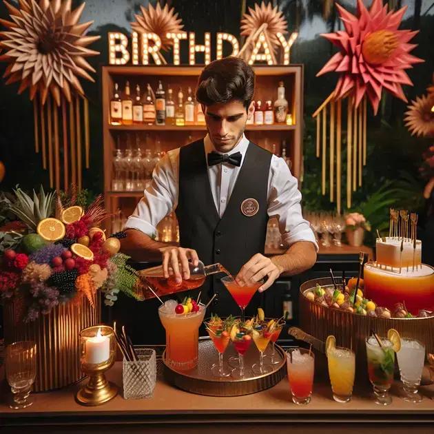 Por que contratar um barman para seu aniversário?