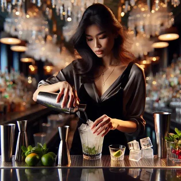 técnicas para preparar drinks com perfeição