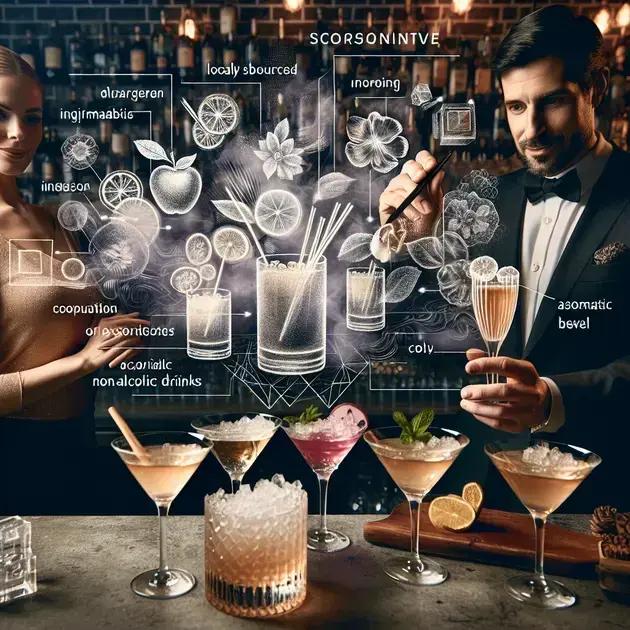 Tendências de drinks em eventos corporativos