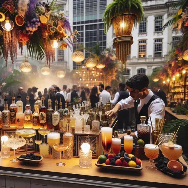 tendências de drinks em eventos paulistanos