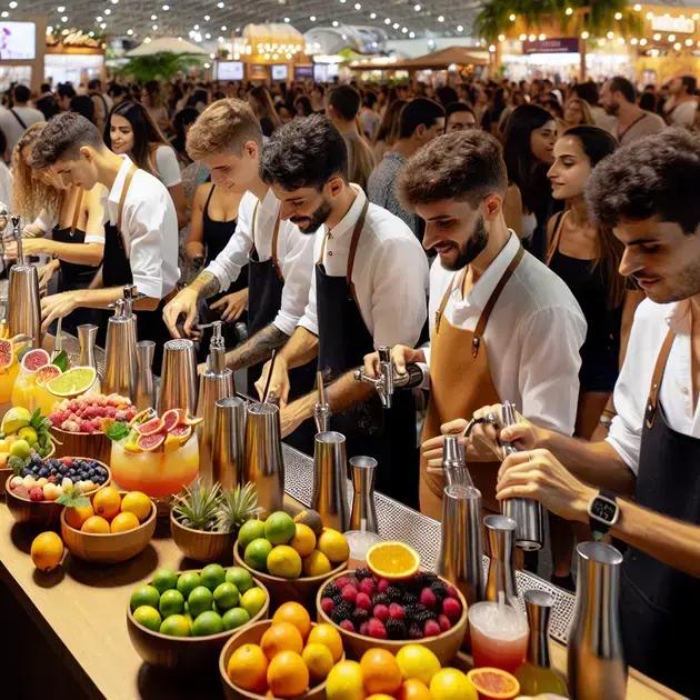 Tendências de drinks nas feiras de São Paulo