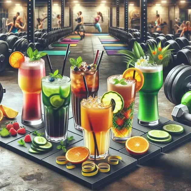 5 ideias de coquetéis mocktails para academias
